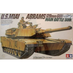 US M1 A1 ABRAMS 120MM GUN 1/35 TAMIYA