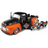 FORD F-150 STX "HARLEY DAVIDSON" AVEC MOTO FLH DUO GLIDE 1958 1/24 MAISTO
