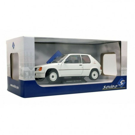PEUGEOT 205 1.9 PHASE 1 RALLYE 1988 1/18 SOLIDO 1