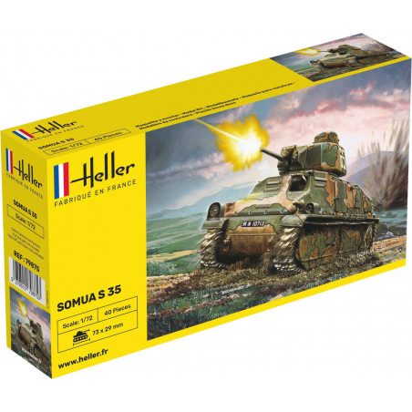 CHAR SOMUA S 35 1/72 HELLER