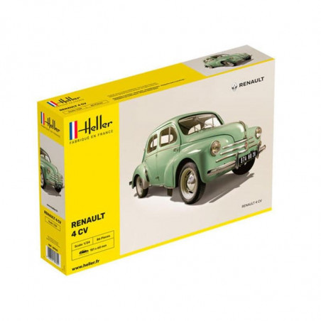 RENAULT 4 CV 1/24 HELLER