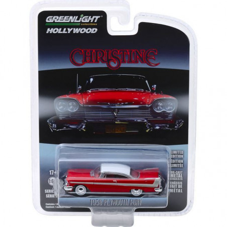 PLYMOUTH FURY CHRISTINE 1958 1/64 GREENLIGHT