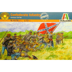 INFANTERIE CONFEDEREE 1/72 ITALERI