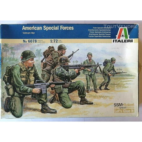 FORCE SPECIALE AMERICAINE 1/72 ITALERI