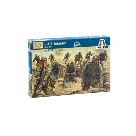 INFANTERIE AFRIKA KORPS 1/72 ITALERI