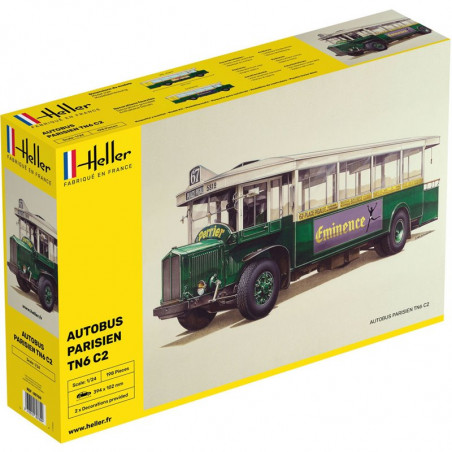 AUTOBUS PARISIEN TN6 C2 1/24 HELLER