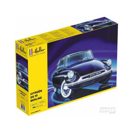 CITROEN DS 19 BERLINE 1/16 HELLER