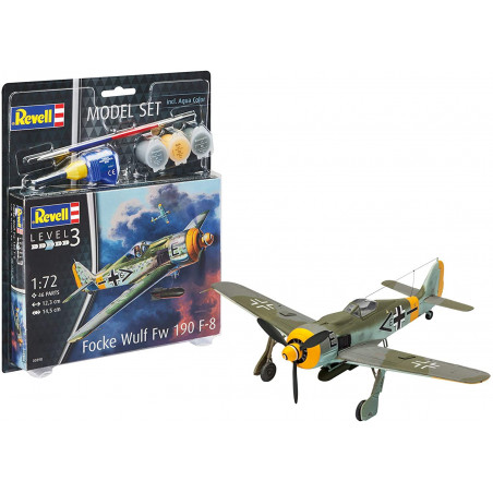 MODEL SET FOCKE WULF FW 190 F-8 1/72 REVELL