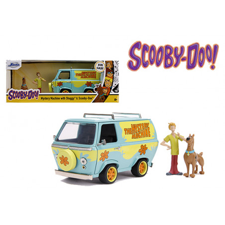 MYSTERY MACHINE AVEC FIGURINES DE SAMMY ET SCOOBY DOO 1/24 JADA