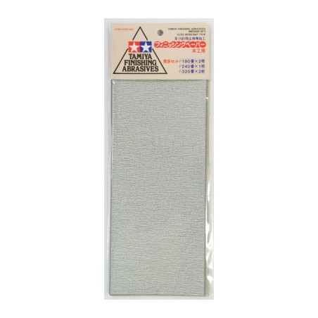 TAMIYA JEU PAPIER ABRASIF MOYEN