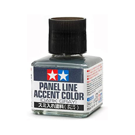 JUS ENAMEL GRIS FONCE 40MM TAMIYA