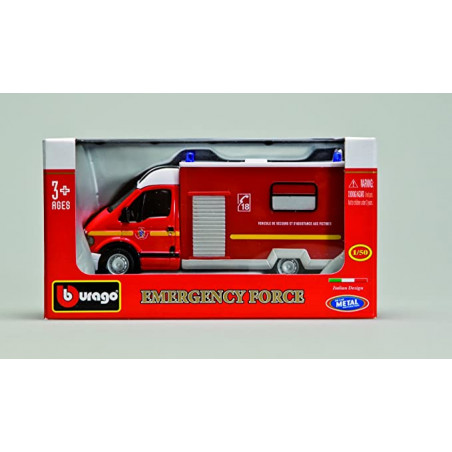 RENAULT MASTER VSAV " 78 YVELINES " 1/43 BURAGO 1