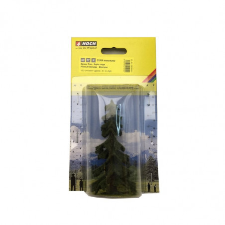 1/87 NOCH SAPIN ROUGE 10.5 CM
