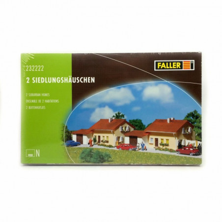 1/160 FALLER ENSEMBLE DE 2 HABITATIONS