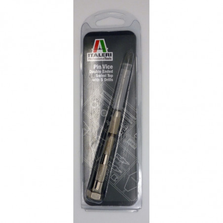 OUTILS A PERCER + 5 FORETS ( 1.0 , 1.2 , 1.4 ,1.5 , 1.8 MM ) ITALERI 1