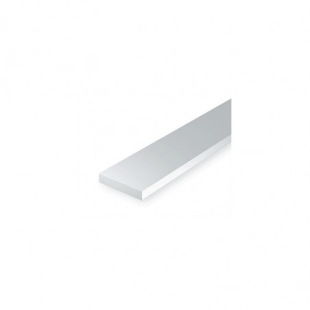 BAGUETTE RECTANGULAIRE 2.0X6.3X350MM EVERGREEN 1