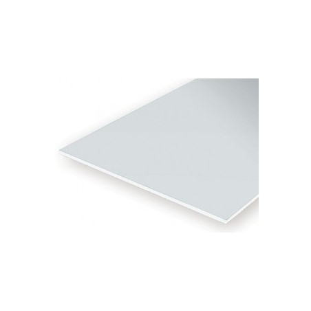 PLAQUE BLANCHE LISSE 0.13X150X300MM EVERGREEN 1