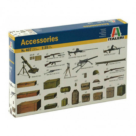 EQUIPEMENT ET ARMES 1/35 ITALERI