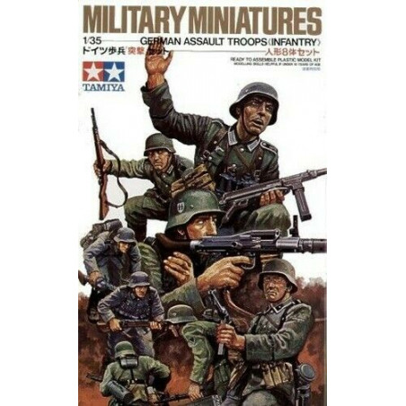 TROUPES D'ASSAULTS  ALLEMANDS 1/35 TAMIYA