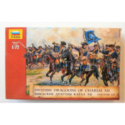 CAVALERIE SUEDOISE DE CHARLES XII 1/72 ZVESDA