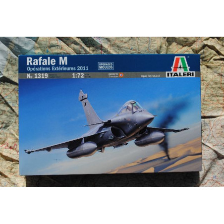 RAFALE M OPERATIONS EXTERIEURES 2011  1/72 ITALERI