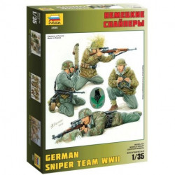 TIREURS D'ELITE ALLEMANDS 1/35 ZVESDA