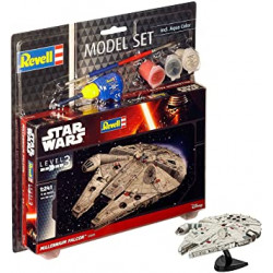 MODEL SET MILLENNIUM FALCON STAR WARS 1/241 REVELL
