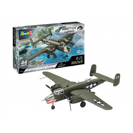 EASY CLICK B-25 MITCHELL 1/72 REVELL