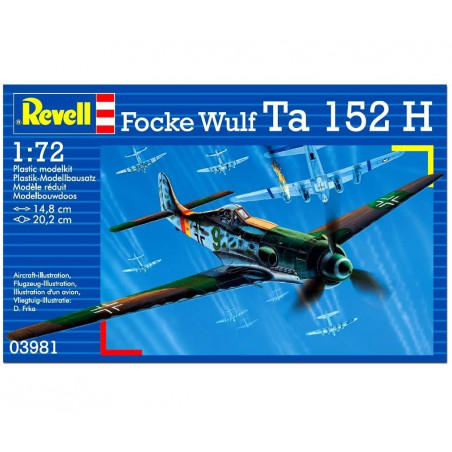 FOCKE WULF TA 152 H 1/72 REVELL
