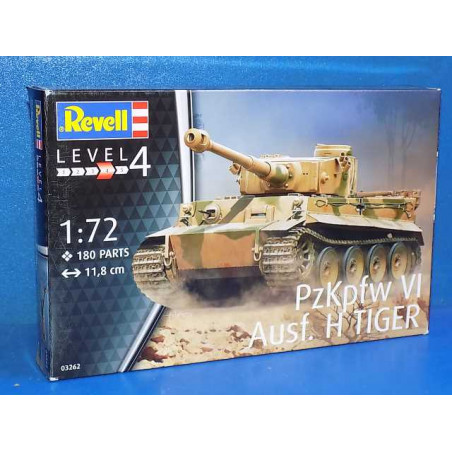 PZKPFW VI AUSF H TIGER 1/72 REVELL