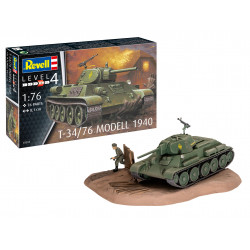 T-34/76 MODELE 1940 1/76 REVELL