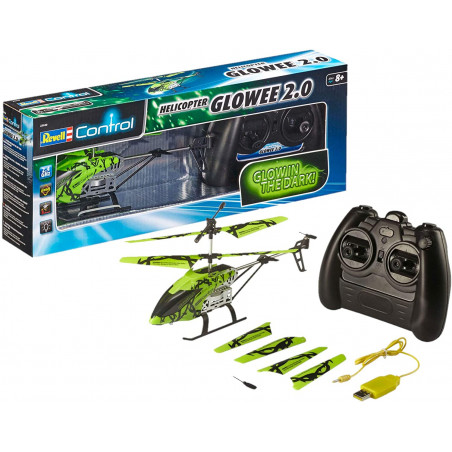 HELICOPTERE RADIOCOMMANDE GLOWEE 2.0 REVELL CONTROL
