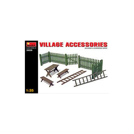 ACCESSOIRES DE VILLAGE 1/35 MINIART
