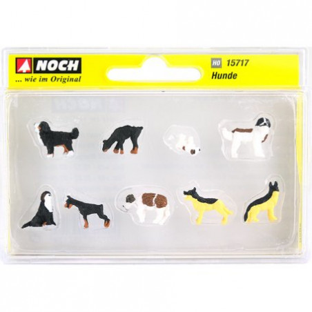 1/87 NOCH ANIMAUX LES CHIENS 1