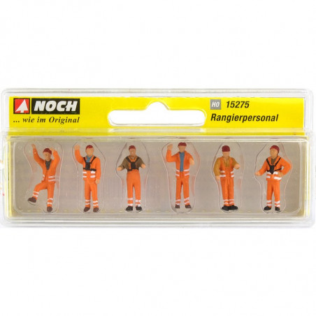 1/87 NOCH PERSONNAGES EQUIPE DE MANOEUVRES 1