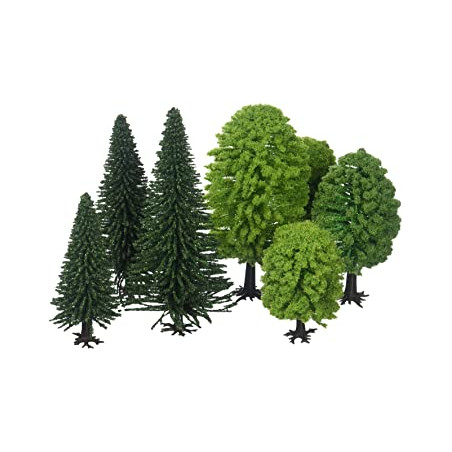 1/87 NOCH FORET MIXTE 25 ARBRES DE 5 A 14 CM