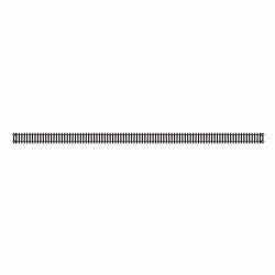 1/87 HORNBY DOUBLE RAIL DROIT 335MM