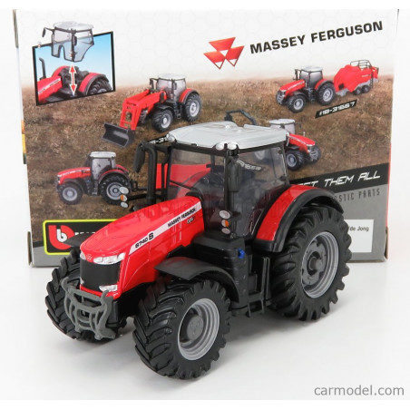 TRACTEUR MASSEY FERGUSON 8740S - TRACTEUR A FRICTION 1/43 BURAGO