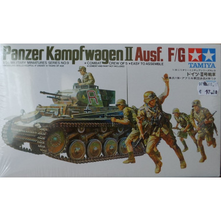 PANZER KAMPFWAGEN II AUSF. F/G 1/35 TAMIYA