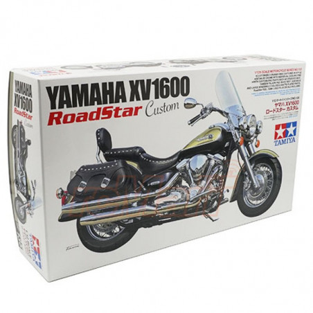 YAMAHA XV1600 ROADSTAR CUSTOM 1/12 TAMIYA