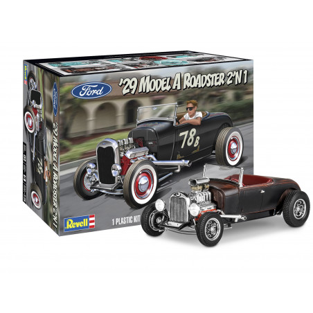 FORD MODEL A ROADSTER 1929 1/25 REVELL