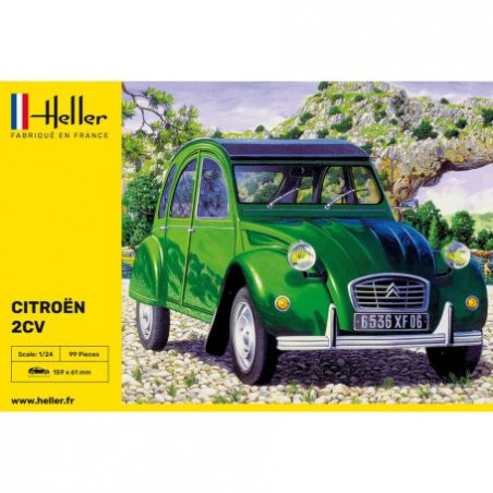 CITROEN 2CV 1/24 HELLER