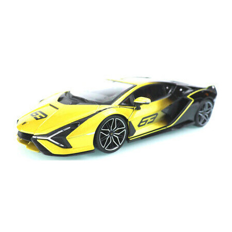 LAMBORGHINI SIAN HYBRIDE FKP37 N°63 2019 1/18 BURAGO