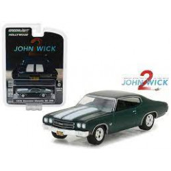 CHEVROLET CHEVELLE SS 396 1970 " JOHN WICK 2 " (2014) 1/64 GREENLIGHT