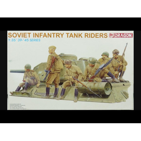 SOVIET INFANTRY TANK RIDERS 1/35 DRAGON