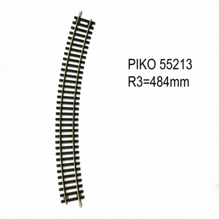 RAIL COURBE R3  1/87 PIKO