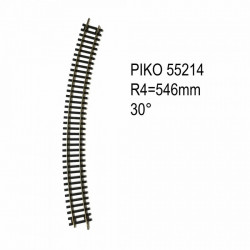 1/87 PIKO RAIL COURBE R4