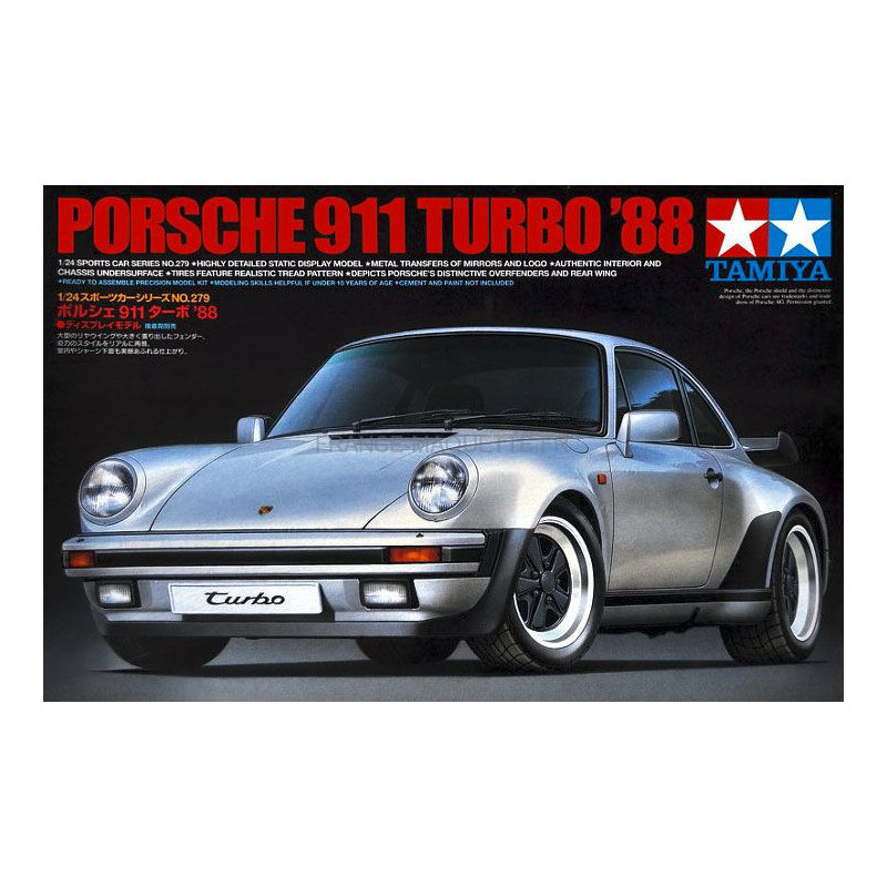 Porsche 911 Turbo 88 - 1/24e [Tamiya] Porsche-911-turbo-1988-124-tamiya