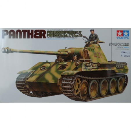 GERMAN PANTHER MEDIUM TANK 1/35 TAMIYA