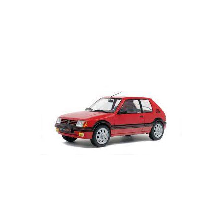 PEUGEOT 205 GTI 1.9 PHASE 1 1986 1/18 SOLIDO